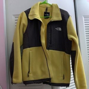 Yellow North Face Jacket